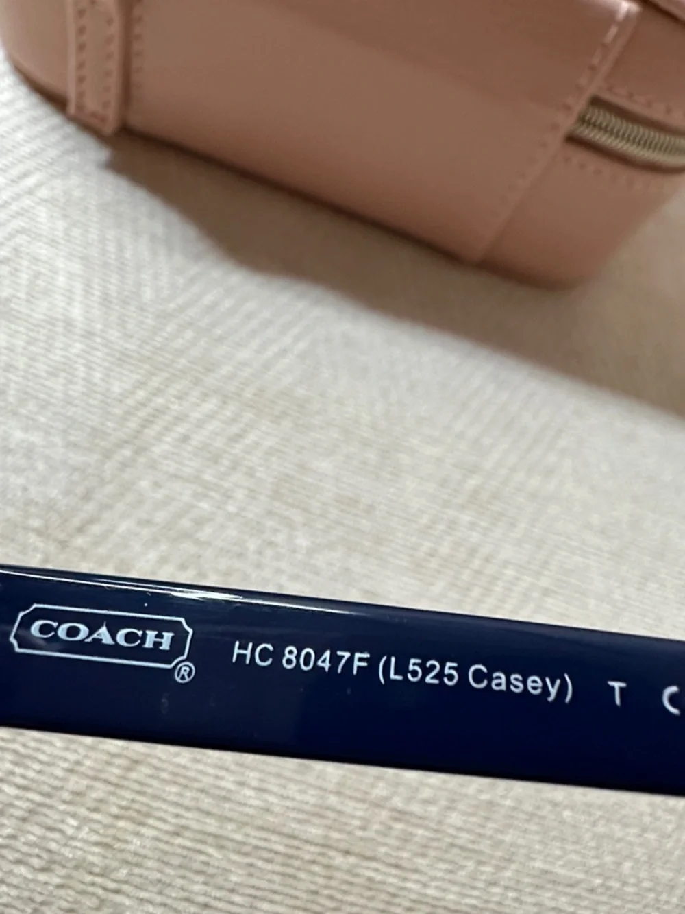 Coach Women's Orange-to-Brown Gradient Cat-Eye Sunglasses - Picture 8 of 12